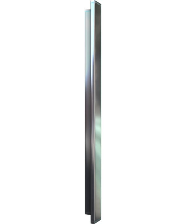PUXADOR STEELNOXX/HANNOVER TUBO 40x10x600MM EM AÇO INOX 304 POLIDO